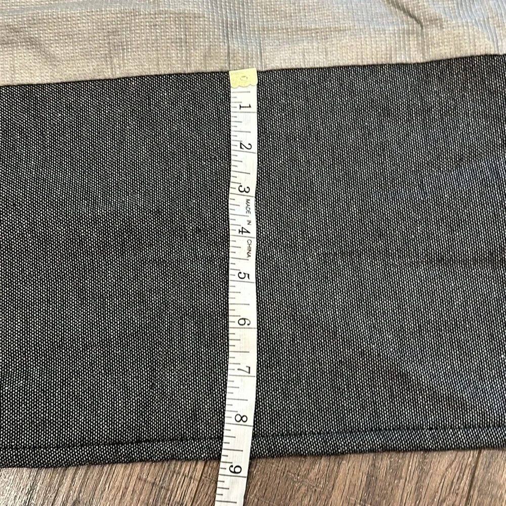 Fitted Bedskirt Queen Size Charcoal Gray Nice Quality